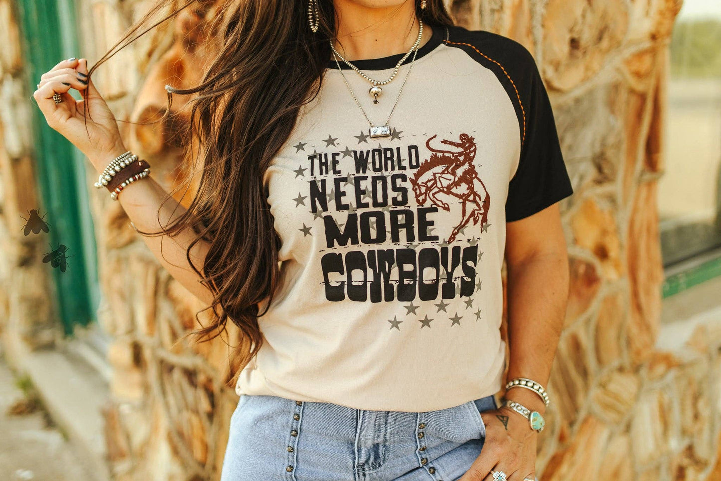 World needs more cowboys tee