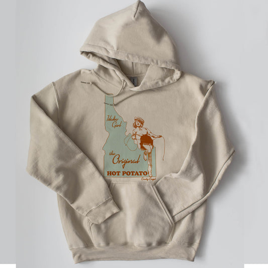 Idaho girl the original hot potato hoodie