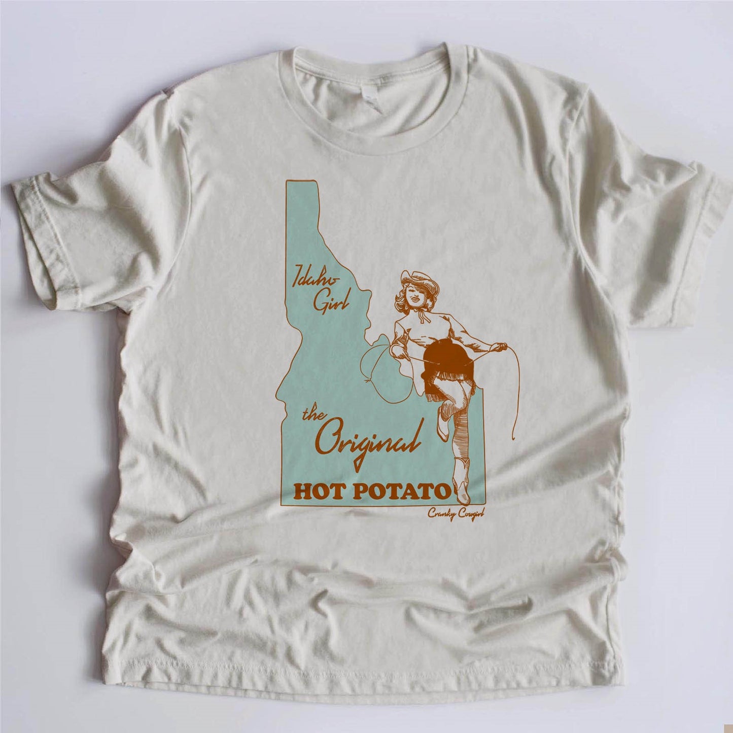 Idaho girl "The original hot potato" tee